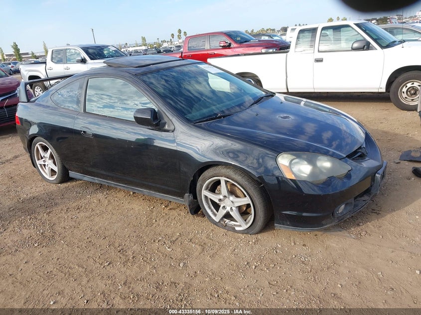 2002 Acura Rsx VIN JH4DC54872C039576 IAAI salvage auction — LEFT SIDE, Unrebuildable Title (Kentucky), sold $275 on 2026-07-13 (photo 1)