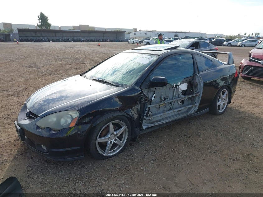 2002 Acura Rsx VIN JH4DC54872C039576 IAAI salvage auction — LEFT SIDE, Unrebuildable Title (Kentucky), sold $275 on 2026-07-13 (photo 2)