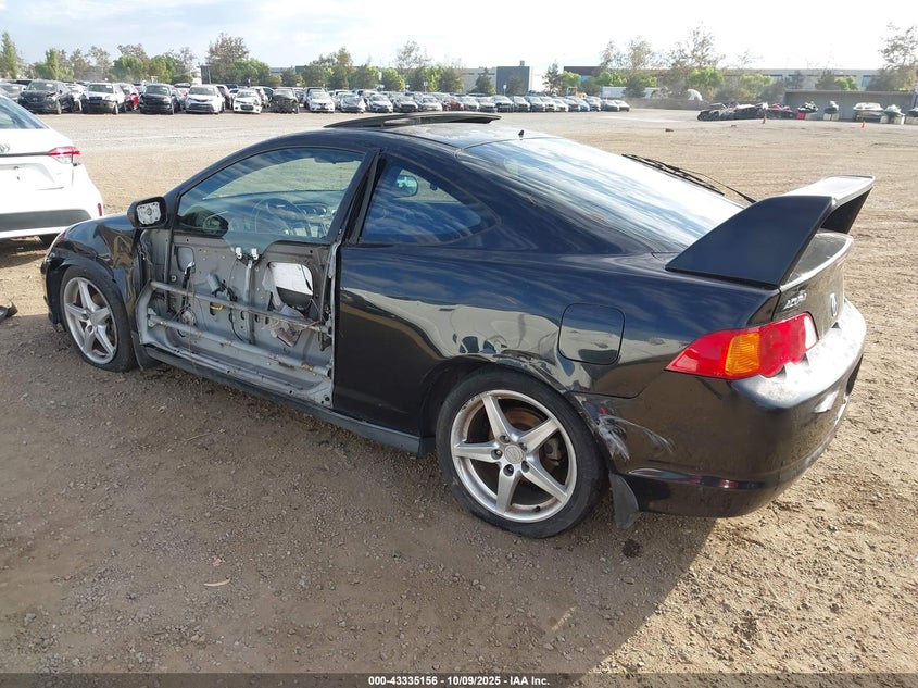 2002 Acura Rsx VIN JH4DC54872C039576 IAAI salvage auction — LEFT SIDE, Unrebuildable Title (Kentucky), sold $275 on 2026-07-13 (photo 3)