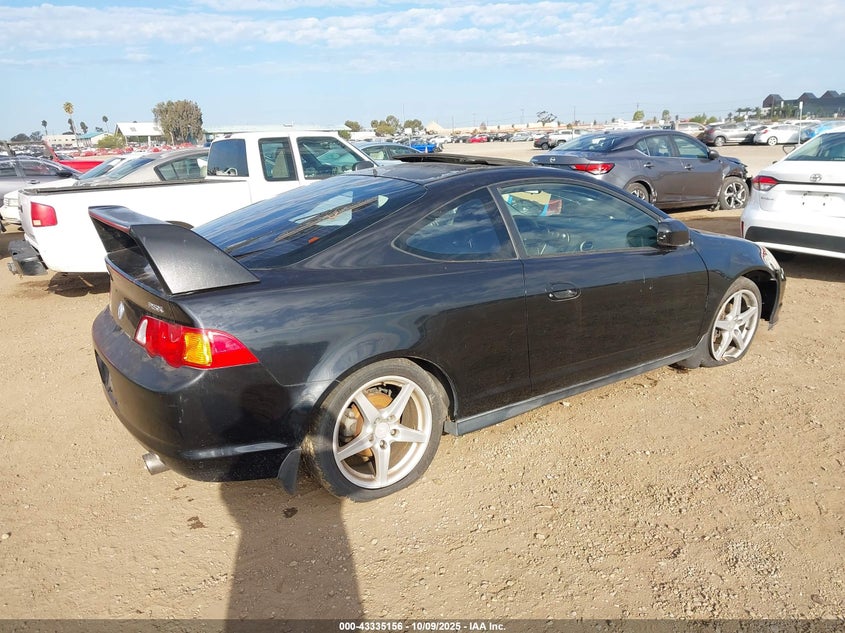 2002 Acura Rsx VIN JH4DC54872C039576 IAAI salvage auction — LEFT SIDE, Unrebuildable Title (Kentucky), sold $275 on 2026-07-13 (photo 4)