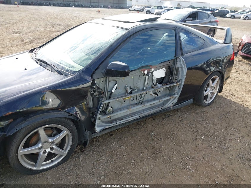 2002 Acura Rsx VIN JH4DC54872C039576 IAAI salvage auction — LEFT SIDE, Unrebuildable Title (Kentucky), sold $275 on 2026-07-13 (photo 6)