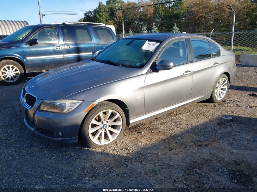 2011 BMW 3er VIN WBAPK5C5XBA993868 IAAI salvage auction — WATER/FLOOD, Salvage (Idaho), sold $225 on 2026-07-16 (photo 2)