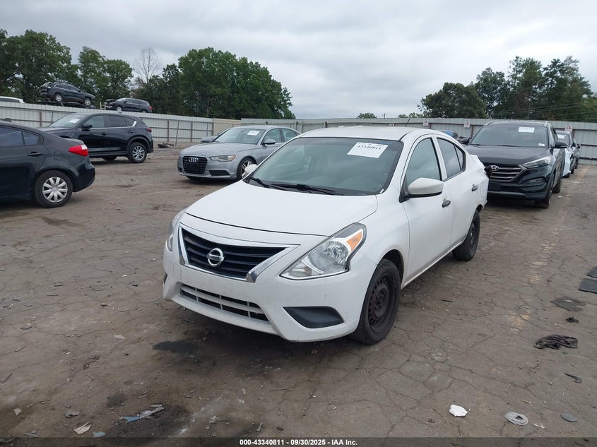 2018 Nissan Versa VIN 3N1CN7AP4JL850918 IAAI salvage auction — REAR END, Salvage Title, sold $900 on 2026-07-23 (photo 2)