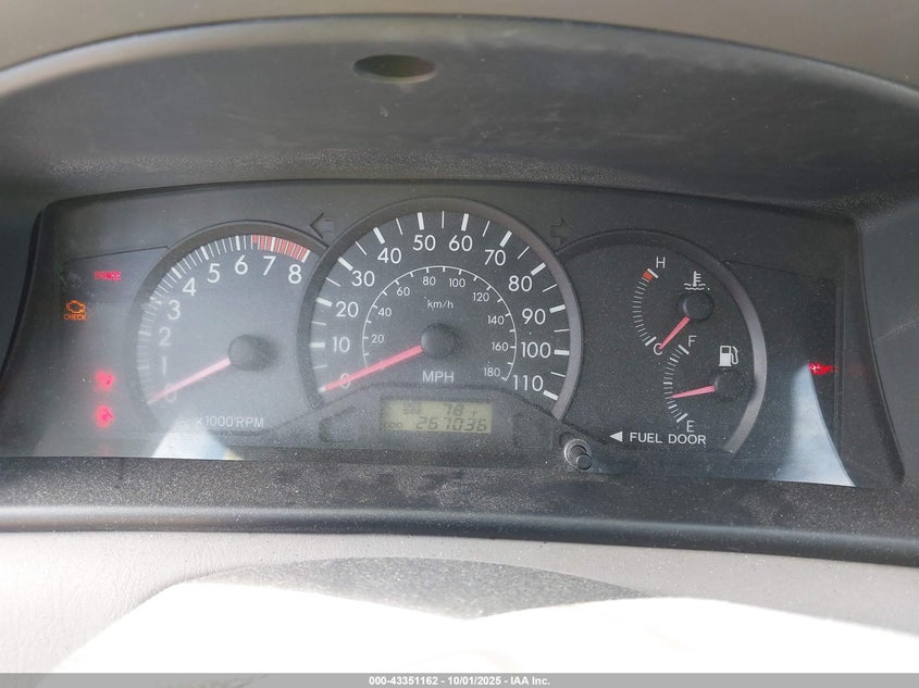 2007 Toyota Corolla VIN JTDBR32E670100414 IAAI salvage auction — FRONT END, Salvage (North Carolina), sold $25 on 2026-07-27 (photo 7)