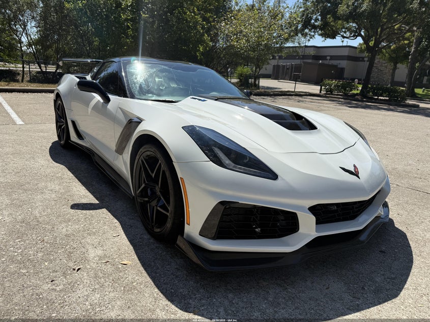 2019 Chevrolet Corvette VIN 1G1Y52D97K5801838 IAAI salvage auction — Normal Wear, Original (Texas), sold $69,250 on 2025-11-10 (photo 1)