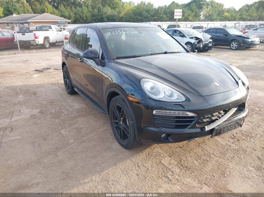 2012 Porsche Cayenne VIN WP1AA2A21CLA00667 IAAI salvage auction — FRONT END, Salvage (Indiana), sold $2,650 on 2026-08-04 (photo 1)