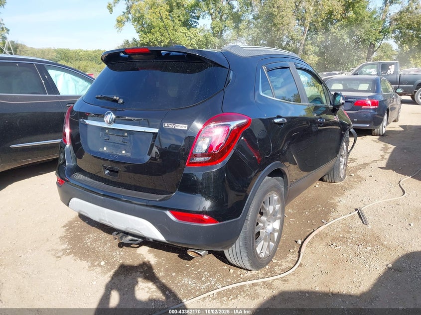 2017 Buick Encore VIN KL4CJ1SB4HB096630 IAAI salvage auction — FRONT END, Clear (Indiana), sold $225 on 2026-07-22 (photo 4)