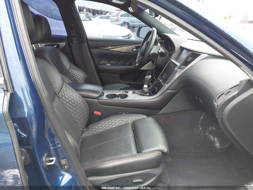 2019 Infiniti Q50 VIN JN1FV7AP2KM760770 IAAI salvage auction — REAR END, Salvage Title, sold $7,200 on 2026-07-23 (photo 5)