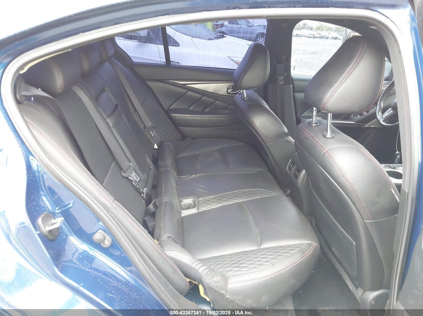 2019 Infiniti Q50 VIN JN1FV7AP2KM760770 IAAI salvage auction — REAR END, Salvage Title, sold $7,200 on 2026-07-23 (photo 8)
