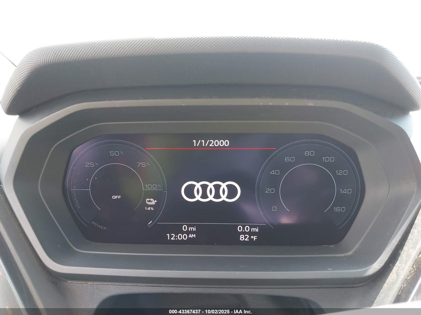 2025 Audi Q4 e-tron sportback VIN WA12UBFZ4SP040830 IAAI salvage auction — RIGHT FRONT, Other, sold $4,800 on 2026-07-18 (photo 7)