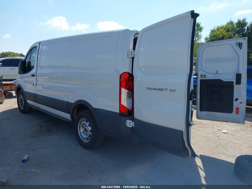 2018 Ford Transit 150 VIN 1FTYE1YM1JKA29854 IAAI salvage auction — RIGHT SIDE, Salvage Title, sold $9,550 on 2026-08-26 (photo 3)