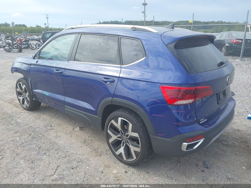 2022 Volkswagen Taos VIN 3VV2X7B21NM038211 IAAI salvage auction — FRONT END, Salvage - 75% Or Less (Maryland), sold $7,200 on 2026-07-15 (photo 3)