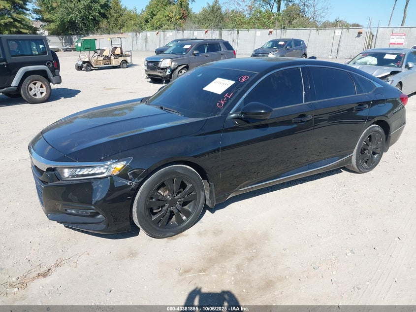 2018 Honda Accord VIN 1HGCV1F49JA168358 IAAI salvage auction — THEFT, Salvage (New Jersey), sold $7,100 on 2026-07-31 (photo 2)