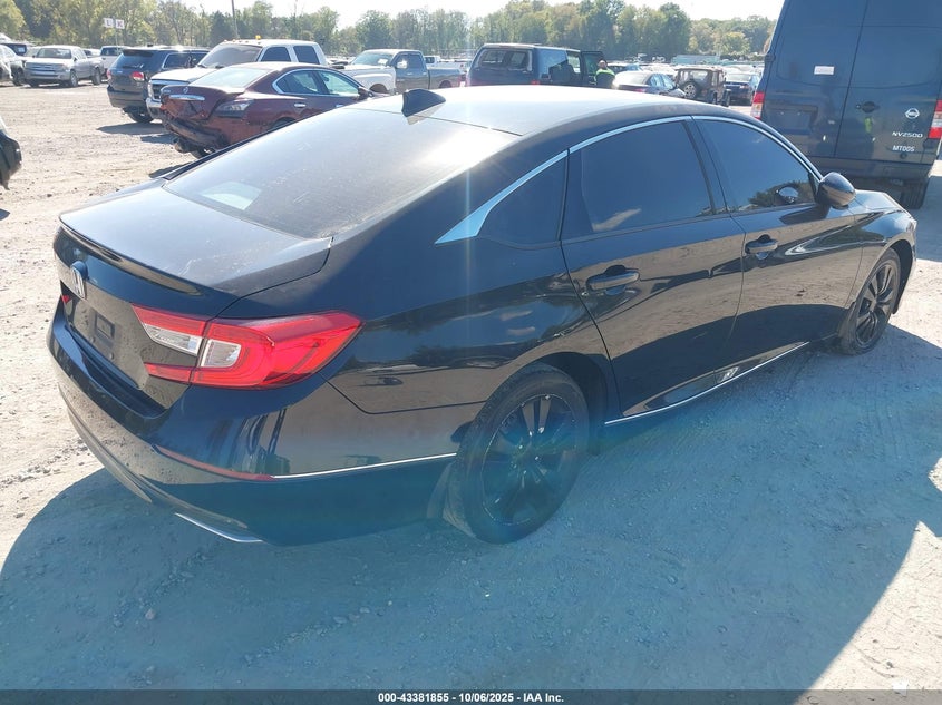 2018 Honda Accord VIN 1HGCV1F49JA168358 IAAI salvage auction — THEFT, Salvage (New Jersey), sold $7,100 on 2026-07-31 (photo 4)