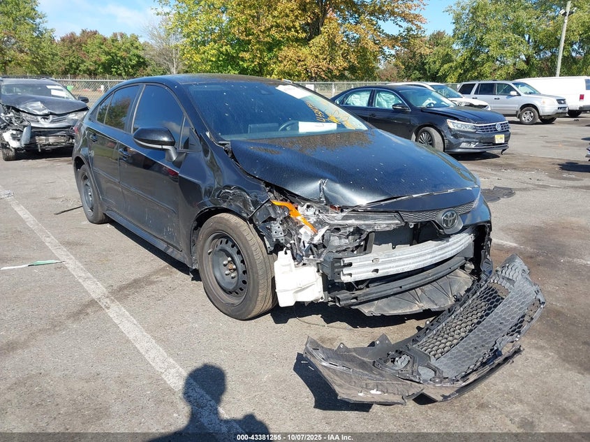 2020 Toyota Corolla VIN JTDEPRAE4LJ095127 IAAI salvage auction — FRONT END, Salvage (New Jersey), sold $3,400 on 2026-07-27 (photo 1)