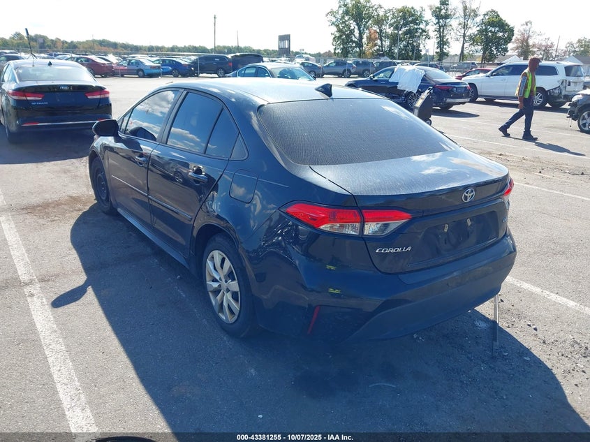 2020 Toyota Corolla VIN JTDEPRAE4LJ095127 IAAI salvage auction — FRONT END, Salvage (New Jersey), sold $3,400 on 2026-07-27 (photo 3)