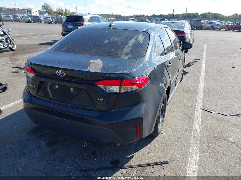 2020 Toyota Corolla VIN JTDEPRAE4LJ095127 IAAI salvage auction — FRONT END, Salvage (New Jersey), sold $3,400 on 2026-07-27 (photo 4)