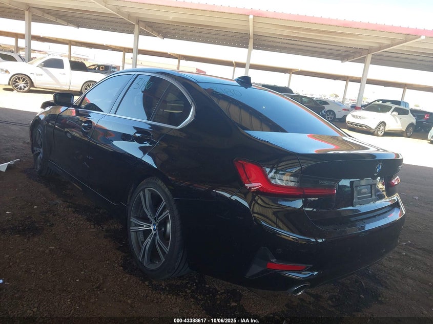 2021 BMW 3 series VIN 3MW5R1J08M8B71250 IAAI salvage auction — FRONT END, Salvage Title, sold $8,700 on 2026-07-05 (photo 3)