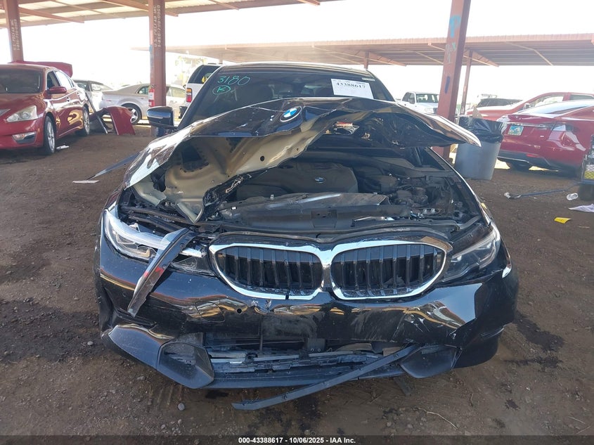 2021 BMW 3 series VIN 3MW5R1J08M8B71250 IAAI salvage auction — FRONT END, Salvage Title, sold $8,700 on 2026-07-05 (photo 6)