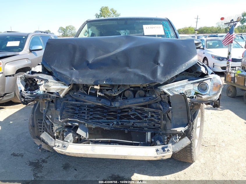 2016 Toyota 4runner VIN JTEZU5JR7G5138701 IAAI salvage auction — ENGINE DAMAGE, Clear (Oklahoma), sold $5,450 on 2026-07-14 (photo 6)