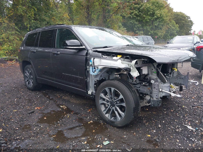 2023 Jeep Grand cherokee l VIN 1C4RJKDG6P8906110 IAAI salvage auction — FRONT END, Salvage Title, sold $8,000 on 2026-07-28 (photo 1)
