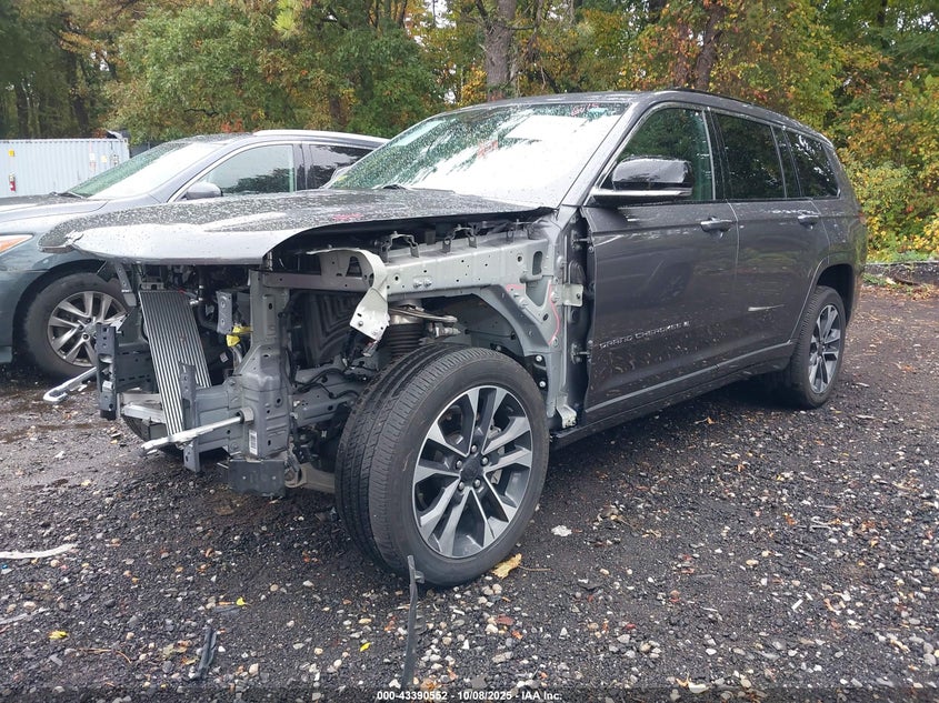 2023 Jeep Grand cherokee l VIN 1C4RJKDG6P8906110 IAAI salvage auction — FRONT END, Salvage Title, sold $8,000 on 2026-07-28 (photo 6)