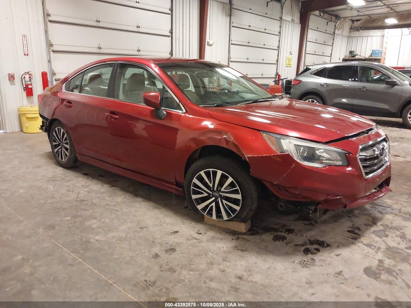 2018 Subaru LEGACY VIN 4S3BNAC66J3027249 IAAI salvage auction — FRONT & REAR, Salvage Title, sold $825 on 2026-07-22 (photo 1)