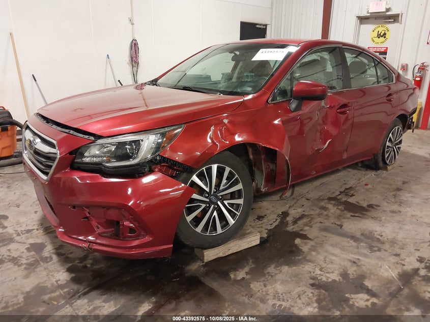 2018 Subaru LEGACY VIN 4S3BNAC66J3027249 IAAI salvage auction — FRONT & REAR, Salvage Title, sold $825 on 2026-07-22 (photo 2)