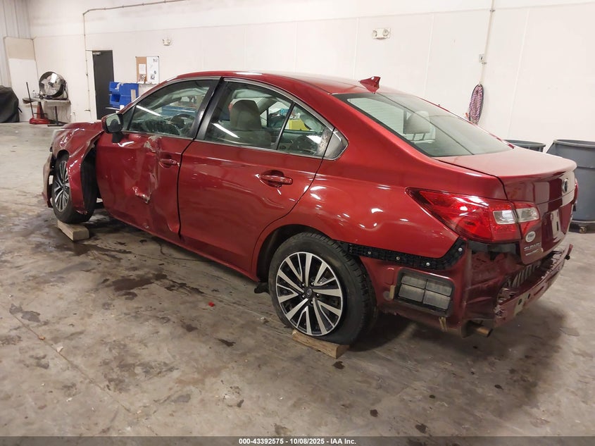 2018 Subaru LEGACY VIN 4S3BNAC66J3027249 IAAI salvage auction — FRONT & REAR, Salvage Title, sold $825 on 2026-07-22 (photo 3)