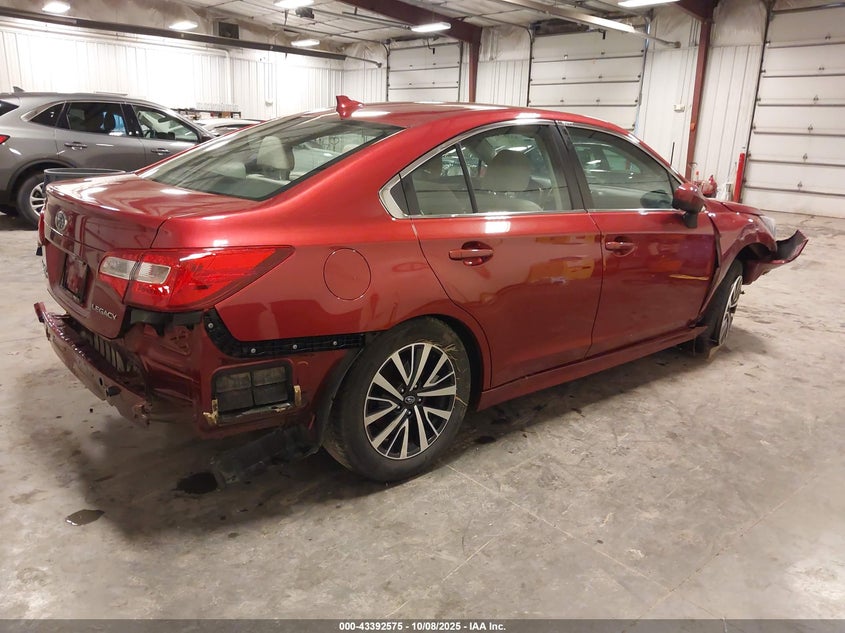 2018 Subaru LEGACY VIN 4S3BNAC66J3027249 IAAI salvage auction — FRONT & REAR, Salvage Title, sold $825 on 2026-07-22 (photo 4)