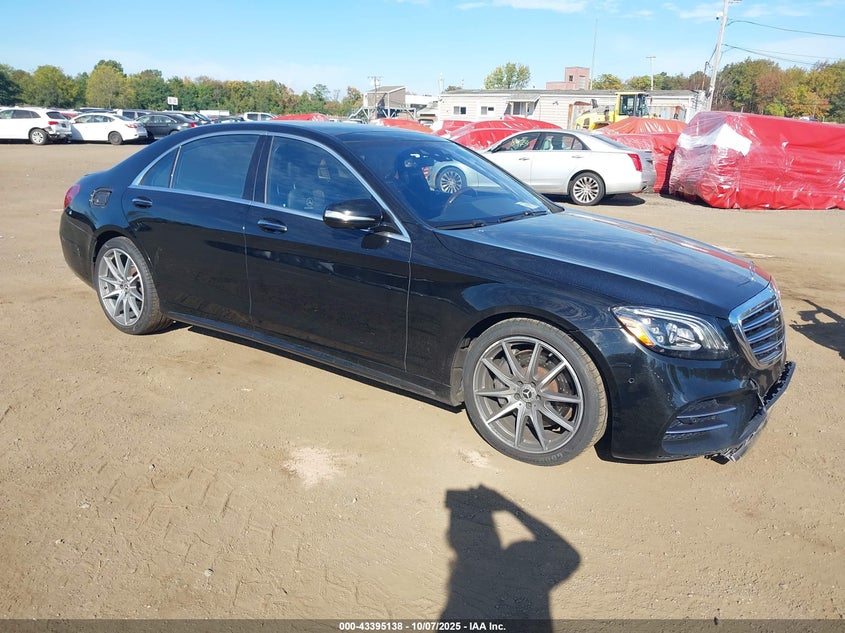 2018 Mercedes-benz S class VIN WDDUG8DB2JA394416 — IAAI salvage auction photo