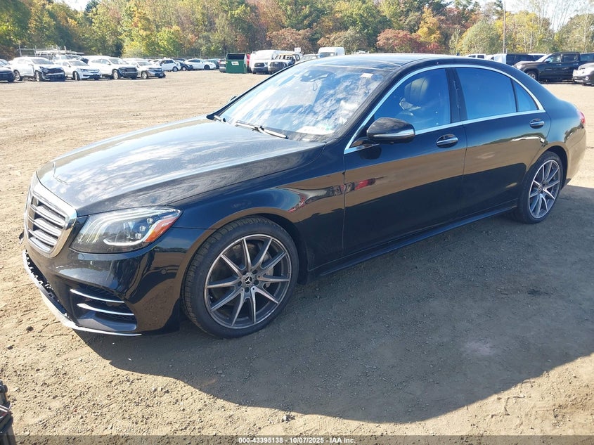 2018 Mercedes-benz S class VIN WDDUG8DB2JA394416 IAAI salvage auction — FRONT END, Salvage (New Jersey), sold $12,500 on 2026-08-19 (photo 2)