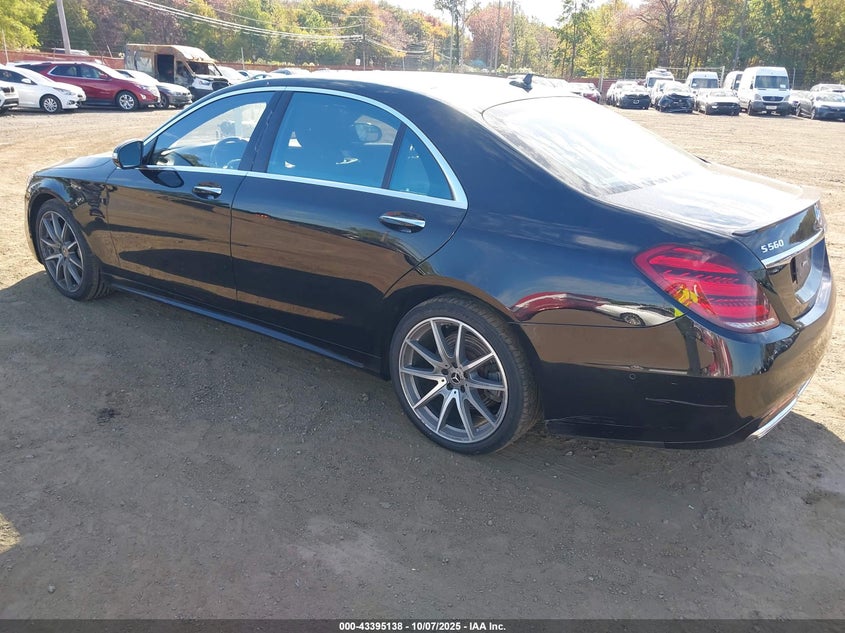 2018 Mercedes-benz S class VIN WDDUG8DB2JA394416 IAAI salvage auction — FRONT END, Salvage (New Jersey), sold $12,500 on 2026-08-19 (photo 3)
