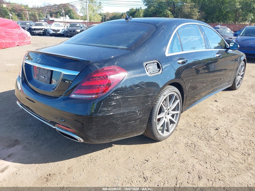 2018 Mercedes-benz S class VIN WDDUG8DB2JA394416 IAAI salvage auction — FRONT END, Salvage (New Jersey), sold $12,500 on 2026-08-19 (photo 4)