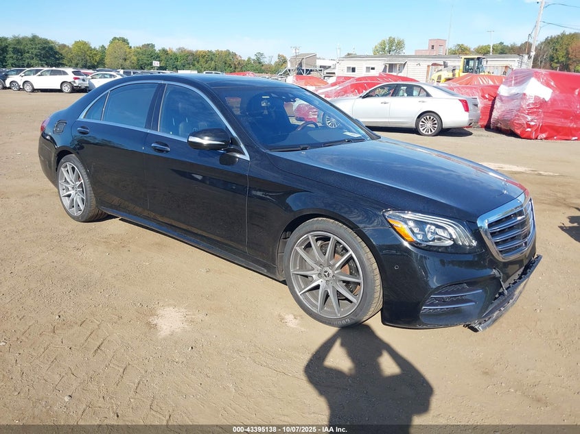 2018 Mercedes-benz S class VIN WDDUG8DB2JA394416 IAAI salvage auction — FRONT END, Salvage (New Jersey), sold $12,500 on 2026-08-19 (photo 6)