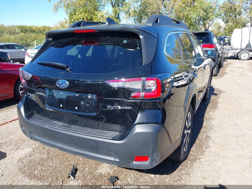 2025 Subaru Outback VIN 4S4BTAFC3S3134067 IAAI salvage auction — LEFT FRONT, Salvage (Indiana), sold $8,400 on 2026-08-26 (photo 4)