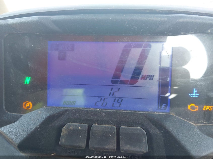 2022 Yamaha Yxe1000 VIN 5Y4AN42Y2NA106880 IAAI salvage auction — ROLLOVER, Other, sold $1,050 on 2026-07-21 (photo 7)