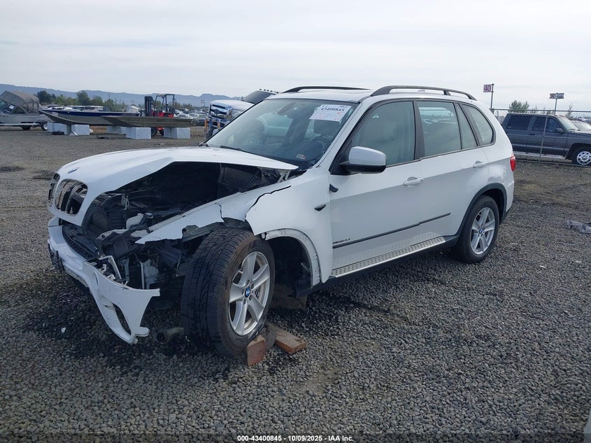 2013 BMW X5 VIN 5UXZV4C57D0B00367 IAAI salvage auction — FRONT END, Salvage (Oregon), sold $875 on 2026-07-06 (photo 2)