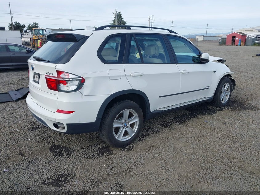 2013 BMW X5 VIN 5UXZV4C57D0B00367 IAAI salvage auction — FRONT END, Salvage (Oregon), sold $875 on 2026-07-06 (photo 4)