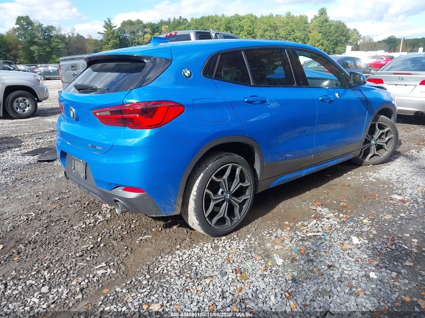 2018 BMW X2 VIN WBXYJ5C39JEF79521 IAAI salvage auction — FRONT END, Mv-907A (New York), sold $1,000 on 2026-07-14 (photo 4)
