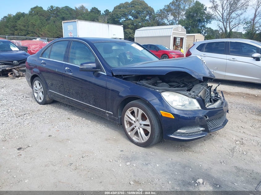 2014 Mercedes-benz C class VIN WDDGF4HB9EA918945 IAAI salvage auction — FRONT END, Other, sold $700 on 2026-07-17 (photo 1)