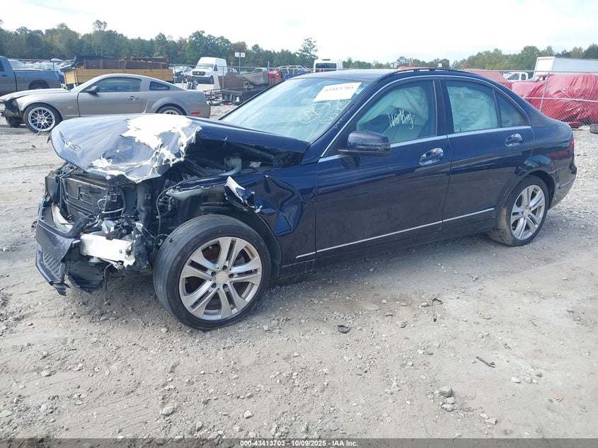 2014 Mercedes-benz C class VIN WDDGF4HB9EA918945 IAAI salvage auction — FRONT END, Other, sold $700 on 2026-07-17 (photo 2)