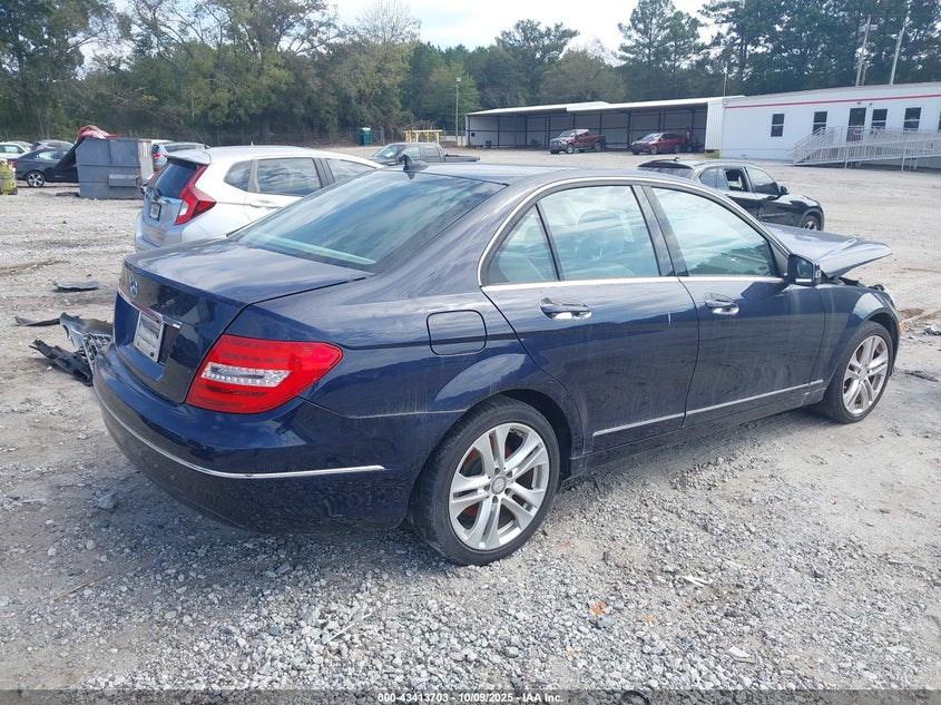 2014 Mercedes-benz C class VIN WDDGF4HB9EA918945 IAAI salvage auction — FRONT END, Other, sold $700 on 2026-07-17 (photo 4)
