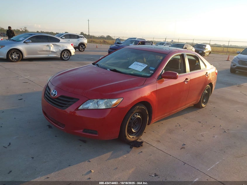 2007 Toyota Camry VIN 4T1BE46K27U124165 IAAI salvage auction — REPOSSESSION, Original (Texas), sold $500 on 2026-07-10 (photo 2)