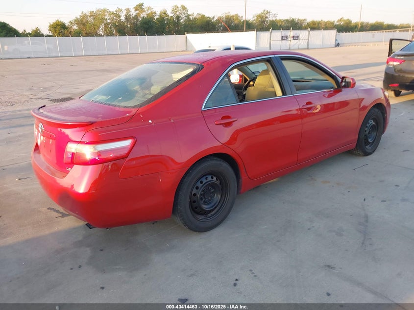 2007 Toyota Camry VIN 4T1BE46K27U124165 IAAI salvage auction — REPOSSESSION, Original (Texas), sold $500 on 2026-07-10 (photo 4)