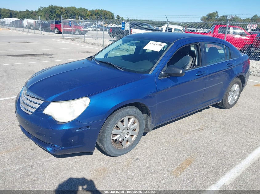 2010 Chrysler Sebring VIN 1C3CC4FB7AN143489 IAAI salvage auction — LEFT & RIGHT, Salvage (Indiana), sold $450 on 2026-07-09 (photo 2)
