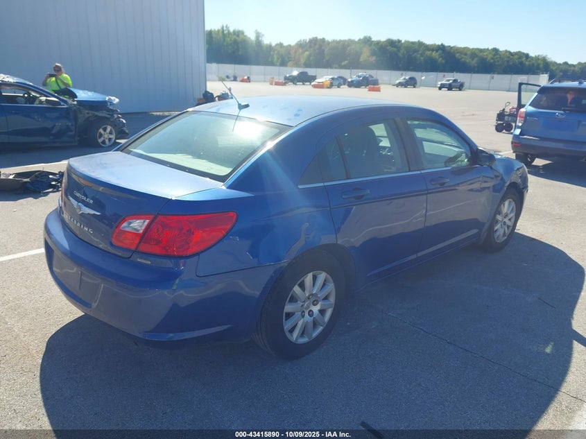 2010 Chrysler Sebring VIN 1C3CC4FB7AN143489 IAAI salvage auction — LEFT & RIGHT, Salvage (Indiana), sold $450 on 2026-07-09 (photo 4)