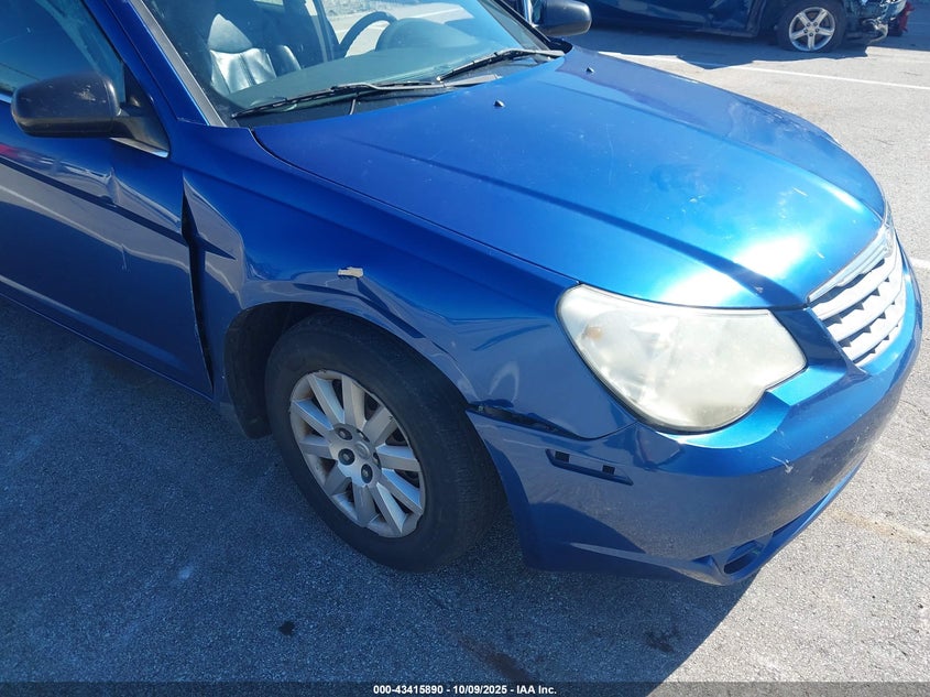 2010 Chrysler Sebring VIN 1C3CC4FB7AN143489 IAAI salvage auction — LEFT & RIGHT, Salvage (Indiana), sold $450 on 2026-07-09 (photo 6)
