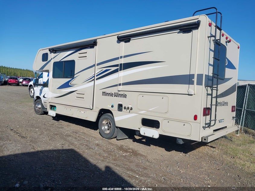 2021 Ford E-450 VIN 1FDXE4FN8MDC14853 IAAI salvage auction — FRONT END, Salvage (California), sold $13,500 on 2026-07-13 (photo 3)