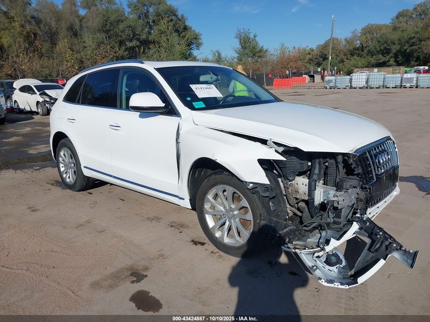 2016 Audi Q5 VIN WA1L2AFP6GA017515 IAAI salvage auction — FRONT END, Salvage Title, sold $1,650 on 2026-07-29 (photo 1)